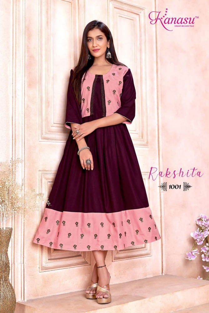 Kanasu Rakshita Fancy Wear Wholesale Designer Printed Kurti Catalog